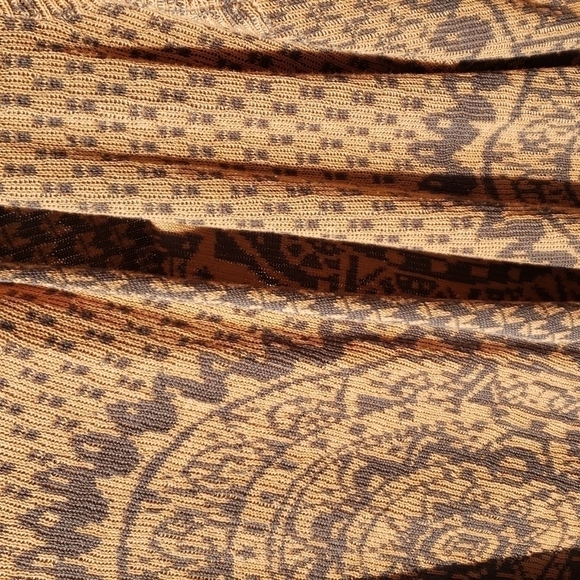 RIPCURL Waterfall Boho Long Sleeve Knit Draped Cardigan Shawl - Picture 8 of 8